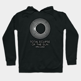 Total Eclipse of the Sun, Circles (for dark backgrounds) Hoodie